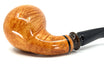 Pipa Pascucci Liscia (PIII) P3 Bent Apple con innesto in Metacrilato marrone
