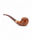 Pipa Pascucci Liscia (PII) P2 Bent Apple con Con Bocchino Marrone