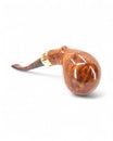 Pipa Pascucci Liscia (PII) P2 Bent Apple con Con Bocchino Marrone