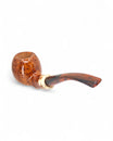 Pipa Pascucci Liscia (PII) P2 Bent Apple con Con Bocchino Marrone