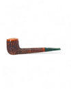 Pascucci Canadian Pipe Long Barrel Rusticated Brown
