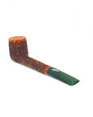 Pascucci Canadian Pipe Long Barrel Rusticated Brown