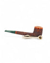 Pascucci Canadian Pipe Long Barrel Rusticated Brown