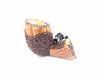 Pascucci Pipe Rusticated Brown Bent Egg