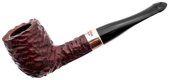 Peterson Christmas 2025 Rusticated Pipe (107) P-Lip Billiard