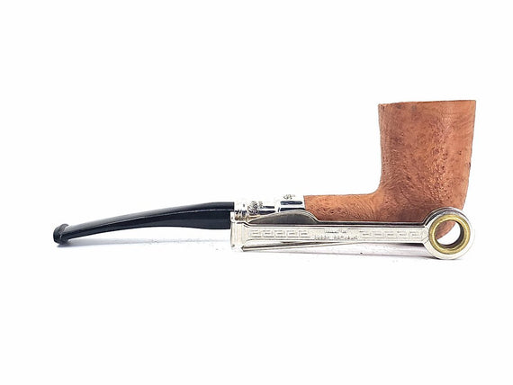 Pipa Peterson Pipe Barley Spigot D17 Fishtail Semi Bent Dublin