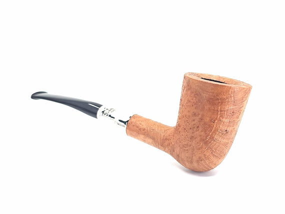 Pipa Peterson Pipe Barley Spigot D17 Fishtail Semi Bent Dublin