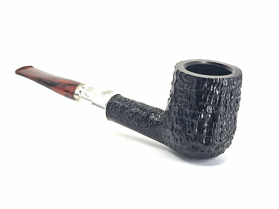 Pipa Peterson Pipe Newgrange Spigot 106 Fishtail Billiard Sabbiata