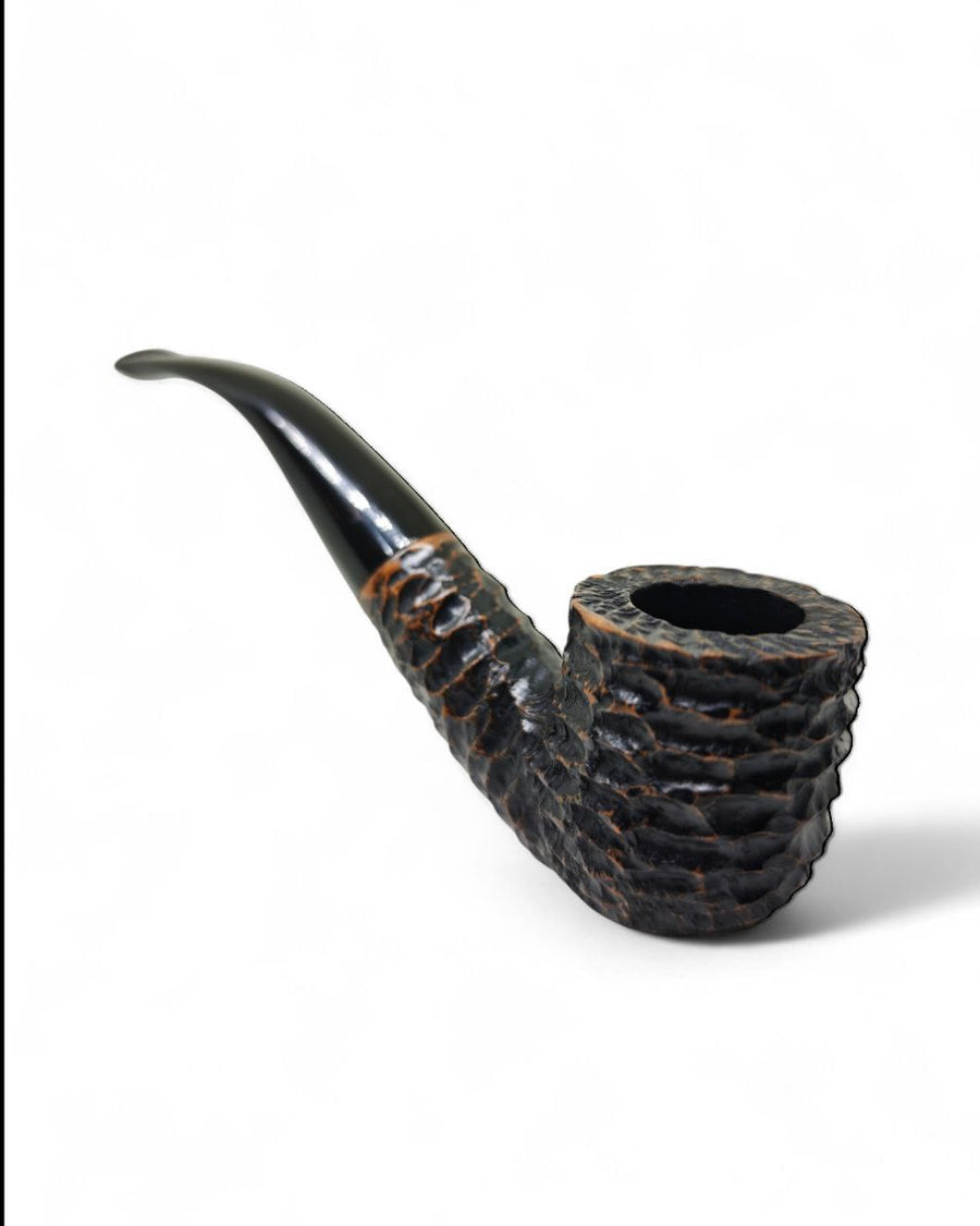 Peterson's Pipe of Dublin Aran 01 Bent Pot