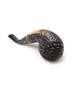 Peterson's Pipe of Dublin Aran 999 Bent Rhodesian