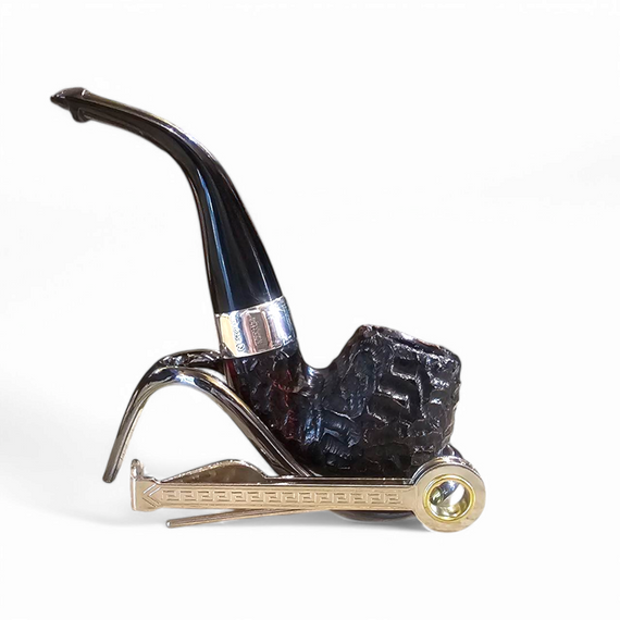 Pipa Peterson's St. Patrick Day march 17 2025 230 Bent Billiard Vera in Argento 925