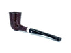 Peterson's of Dublin Christmas Pipe 2023 D 17 Sandblasted Fishtail Limited Edition Silver Ring