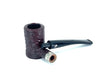 Pipa Peterson's of Dublin Christmas Pipe 2023 Tankard Stand Up 701 Sabbiata Fishtail Ghiera in Argento