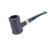 Pipa Peterson's of Dublin Christmas Pipe 2023 Tankard Stand Up 701 Sabbiata Fishtail Ghiera in Argento
