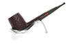 Savinelli Canadian Pipe 806 KS Alpine Explorer Sandblasted Bordeaux Red