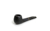 Savinelli Lollo Sabbiata Apple semi-bent pipe, black sandblasted finish