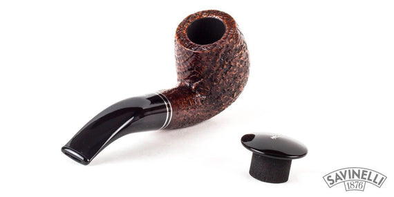Pipa Savinelli Monsieur 616 KS Hand Made Italy Con Copri Fornello Ignifugo