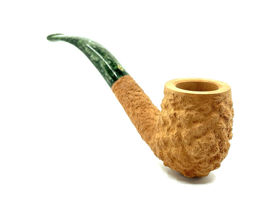 Pipe Savinelli Pigna 606 Bent Billiard Rusticated 6 mm