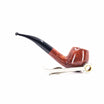 Pipa Savinelli Punto Oro Gold 626 KS Bent Apple Liscia 6mm o Riduttore