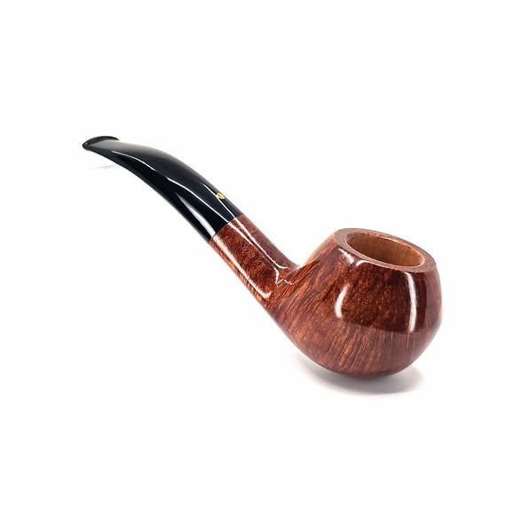 Pipa Savinelli Punto Oro Gold 673 KS Rhodesian Liscia 6mm o Riduttore