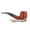 Pipa Savinelli Punto Oro Gold Liscia 628 Bent Brandy 6mm o Riduttore 101/176 2025