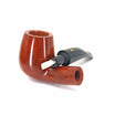 Pipa Savinelli Punto Oro Gold Liscia 628 Bent Brandy 6mm o Riduttore 101/176 2025