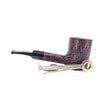 Savinelli Punto Oro Gold Sandblasted Pipe 311 ks Cherrywood 6mm or Reducer