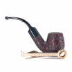 Pipa Savinelli Punto Oro Gold Sabbiata 613 Oom paul full bent 6mm o Riduttore 77/300 2025
