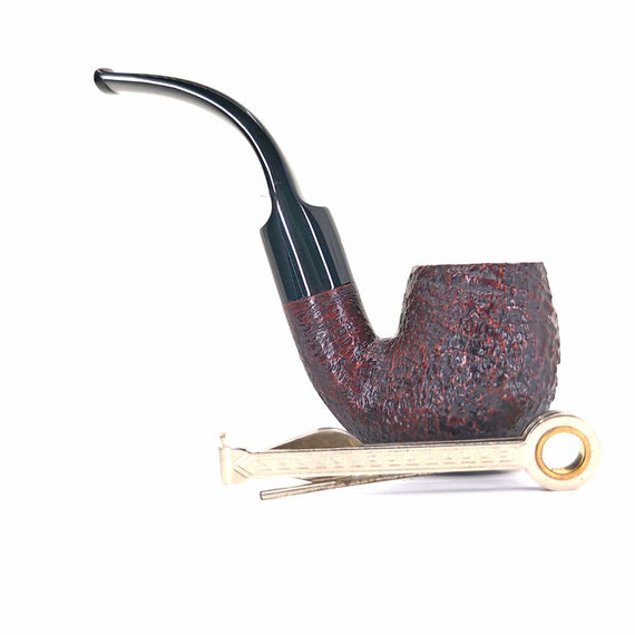 Savinelli Punto Oro Gold Sandblasted Pipe 614 OOmpaul full bent 6mm or Reducer 159/300 2025