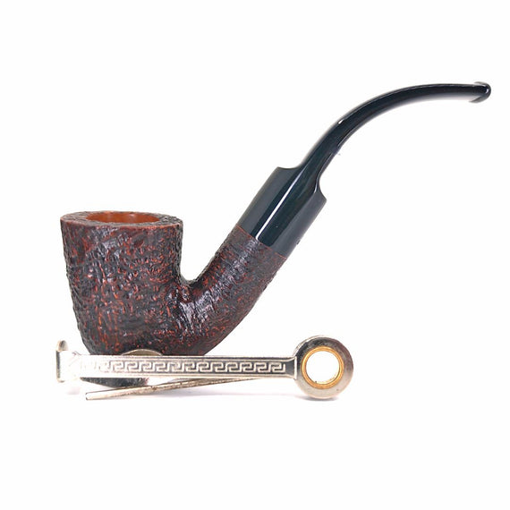 Savinelli Punto Oro Gold Sandblasted 621 Dublin Full Bent Pipe 6mm or Reducer 296/300 2025