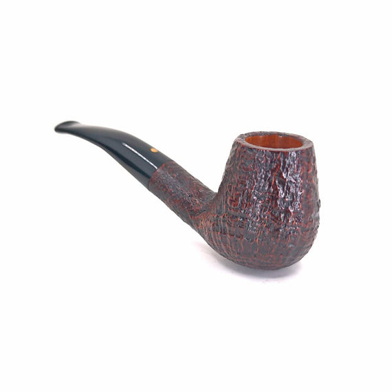 Savinelli Punto Oro Gold Sandblasted 628 Bent Brandy Pipe 6mm or Reducer 102/300 2025