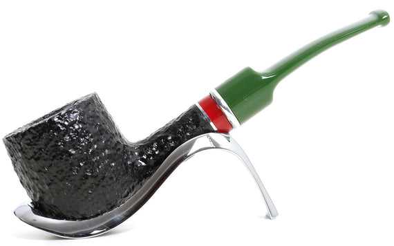 Pipa Savinelli St. Nicholas 121ks pot semicurva rusticata Limited Edition 2025 6mm