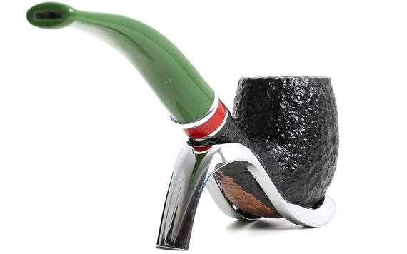 Pipa Savinelli St. Nicholas 606ks billiard curva rusticata Limited Edition 2025 9mm