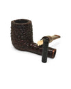 Pipa Savinelli Standing lucite rusticata 114 KS 9 mm o Riduttore