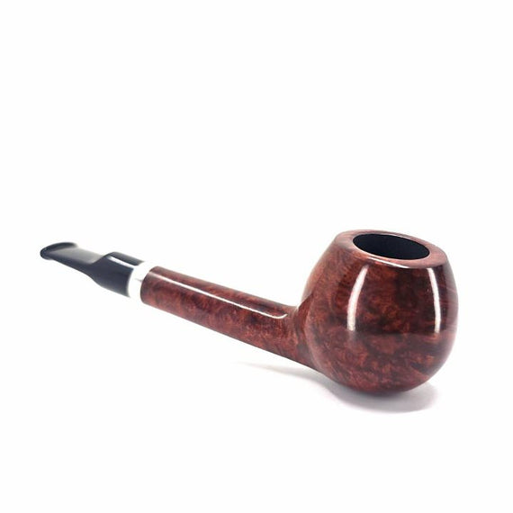 Pipa Stanwell of Denmark Revival 131 Apple Marrone Liscia Silver 925