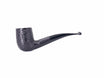 Talamona Black Billiard semi-bent pipe Sandblasted 9 mm or Reducer