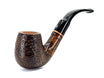 Pipa Talamona Dark Virginia Black Italy Bent sabbiata
