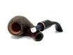 Pipa Talamona Dark Virginia Black Italy Bent sabbiata