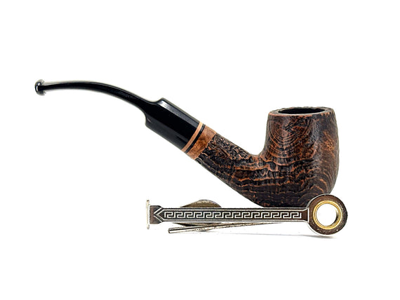 Pipa Talamona Dark Virginia Italy 718 Bent sabbiata