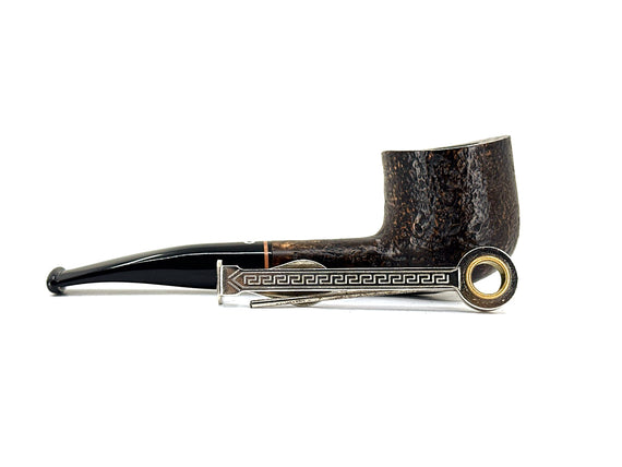 Talamona Dark Virginia Italy 767 Pot Sandblasted Pipe