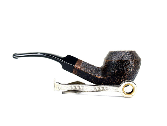 Pipa Talamona Elegant Dark Virginia 631 Bent Rhodesian Sabbiata