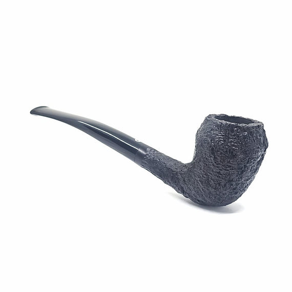 Pipa Talamona Elegant Thin Sabbiata Nera Bent Bulldog 643
