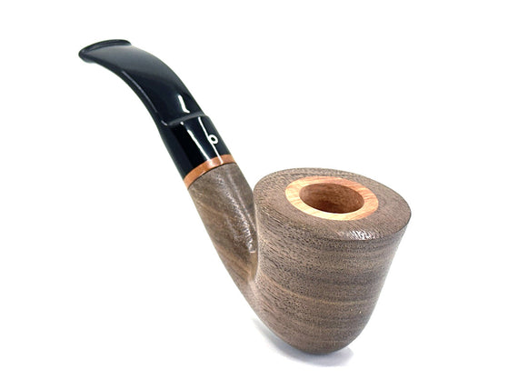 Pipa Talamona New Look Light Bent Dublin in Frassino scuro con Fornello in Radica