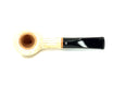 Talamona New Look Light Prince pipe in Ash with Briar bowl