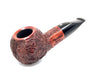 Talamona Reverse Calabash Author Rusticated Brown Pipe