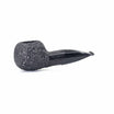 Talamona Reverse Calabash Author Rusticated Brown Pipe