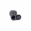 Talamona Reverse Calabash Author Rusticated Brown Pipe