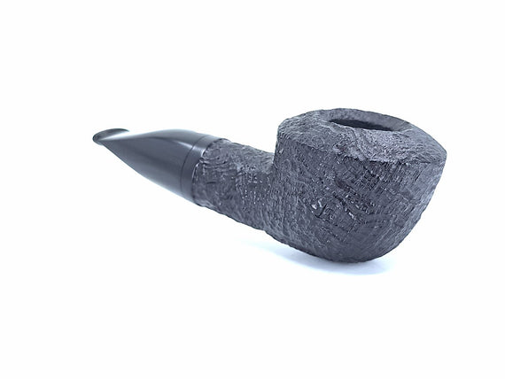 Pipa Talamona Reverse Calabash Dublin Chubby Black Edition Sabbiata