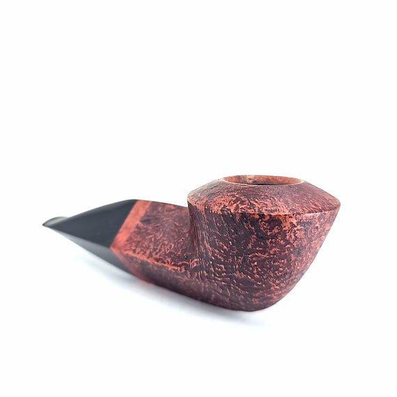 Pipa Talamona Reverse Calabash Rhodesian Chubby Sabbiata Marrone