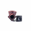 Pipa Talamona Reverse Calabash Rhodesian Chubby Sabbiata Marrone